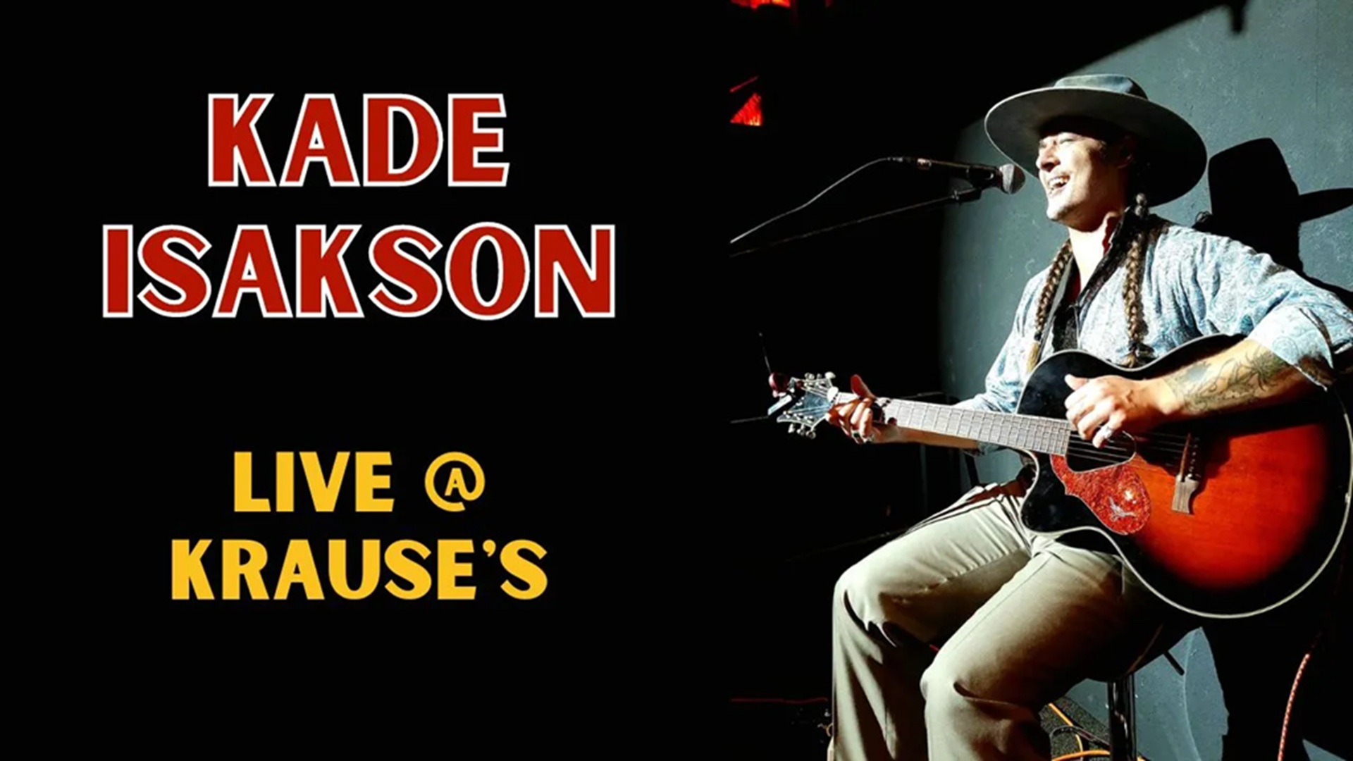 Kade Isakson Live at Krause's Cafe