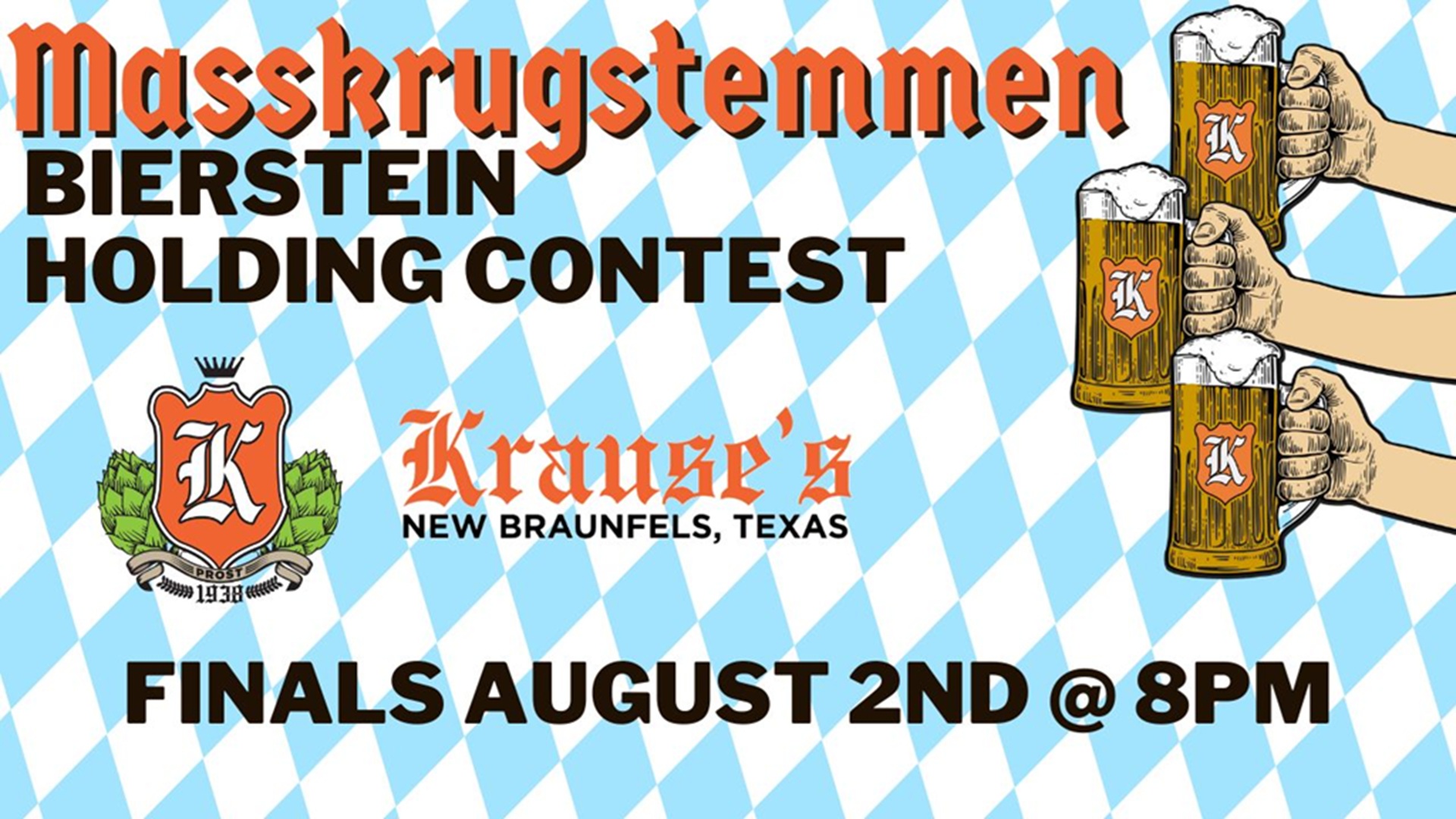 Masskrugstemmen Finals at Krause’s Cafe