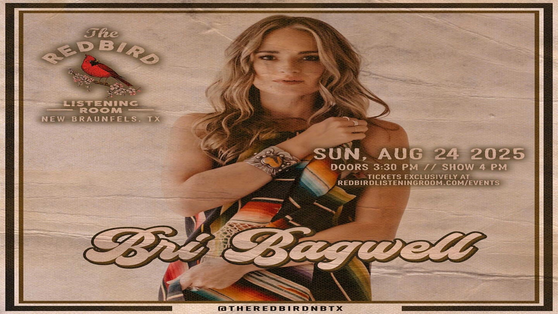 Bri Bagwell at The Redbird Listening Room