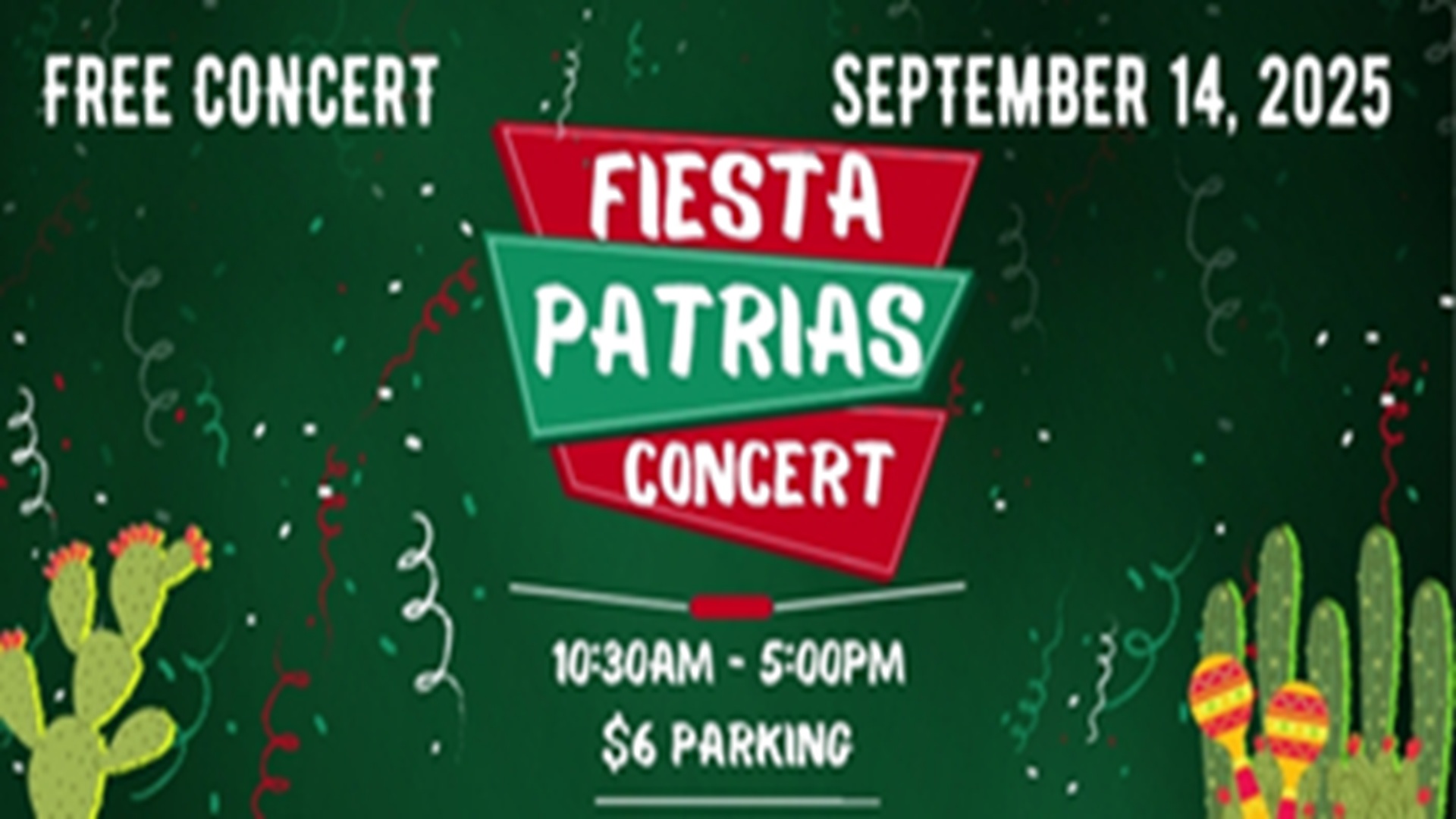 Fiestas Patrias Concert at Traders Village