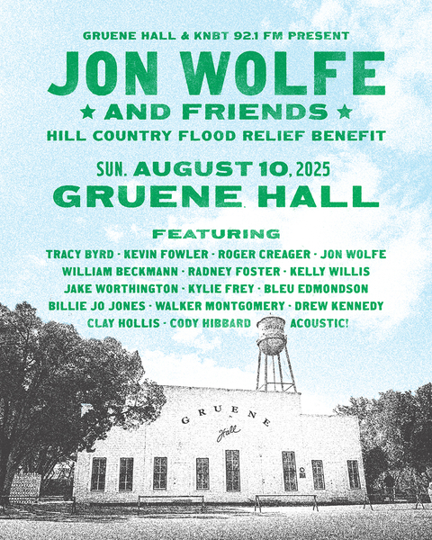 jon wolfe flood relief benefit