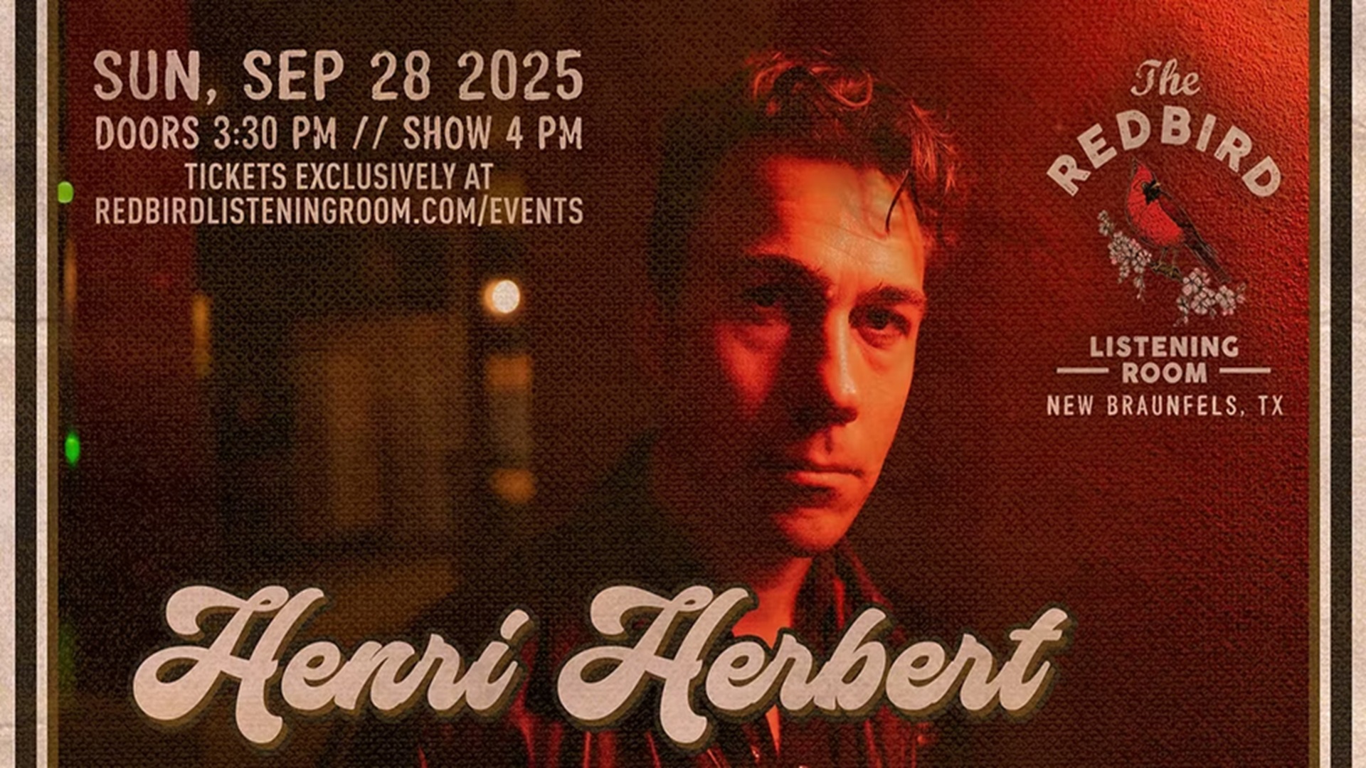 Henri Herbert at The Redbird Listening Room