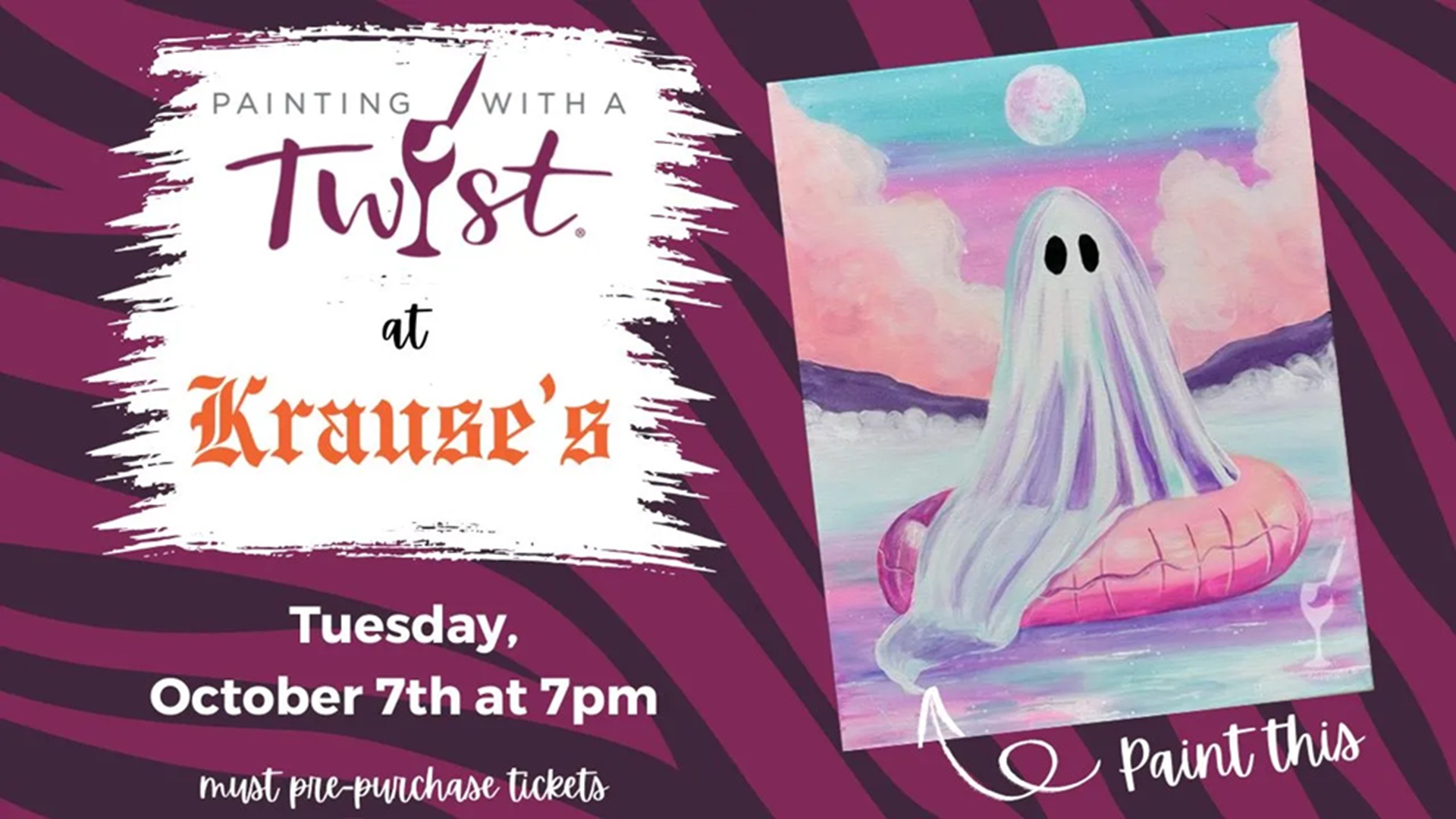 Painting with a Twist at Krause’s Cafe