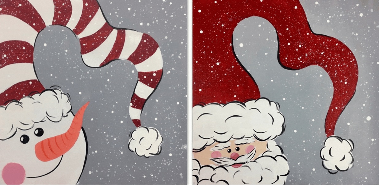 Choose Your Snowy Friend at Painting With A Twist