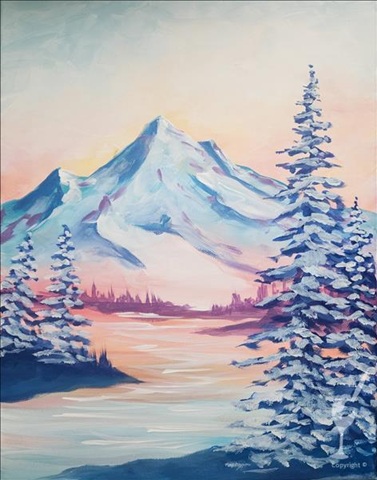 Sunset Mountain Majesty at Painting With A Twist