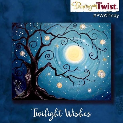 Twilight Wishes at Painting With A Twist