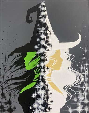 Wicked Witches at Painting With A Twist