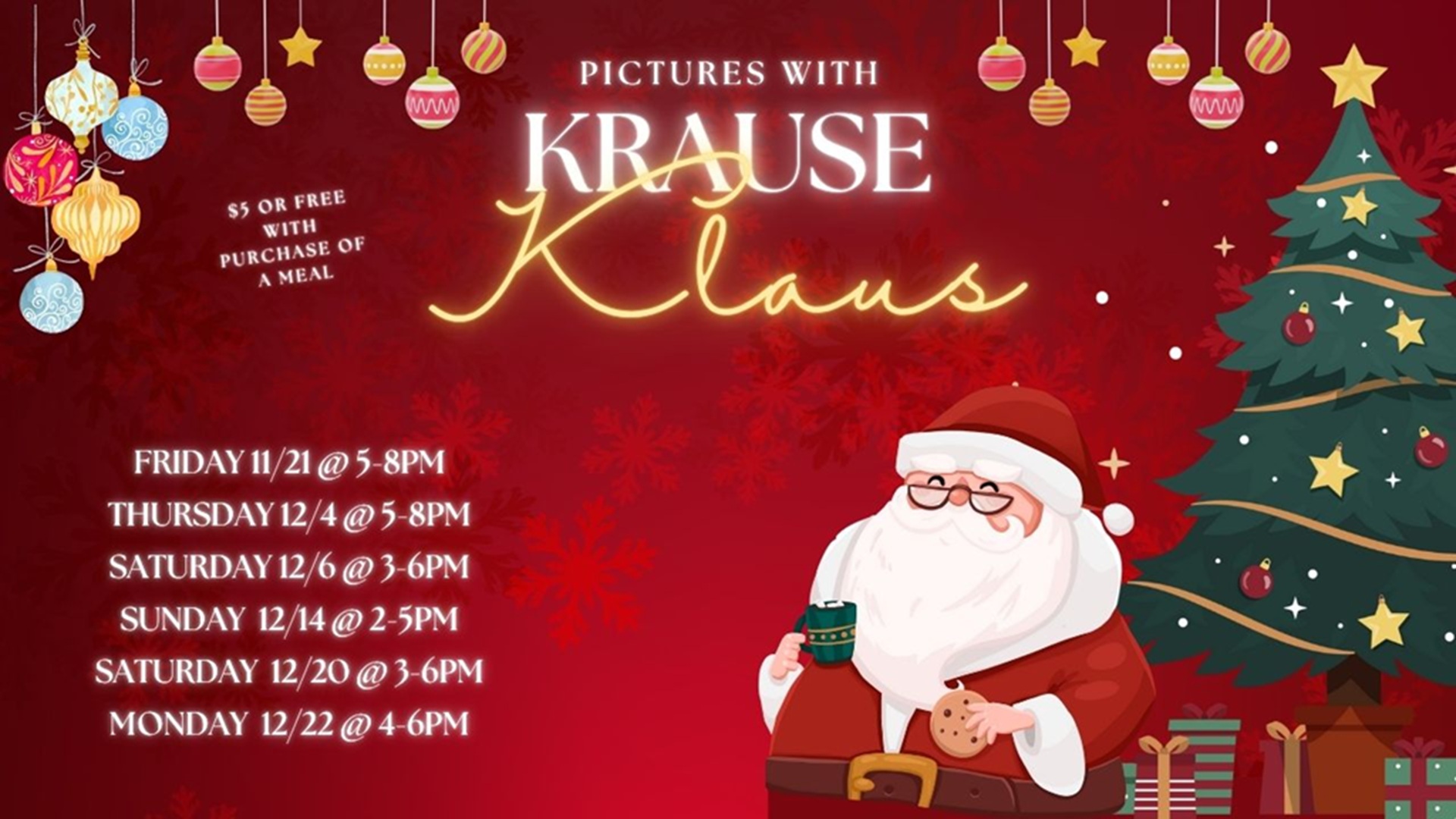 Pictures with Krause Klaus at Krause’s Cafe