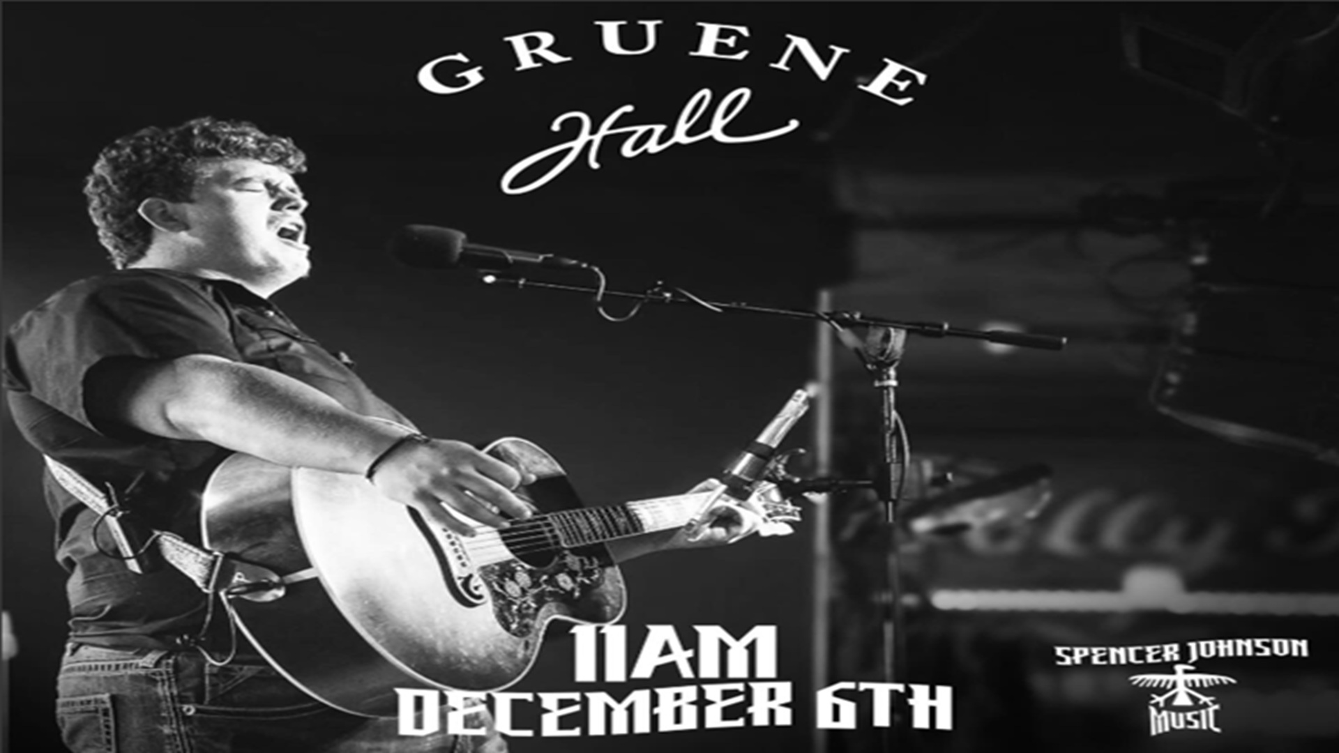 Spencer Johnson at Gruene Hall