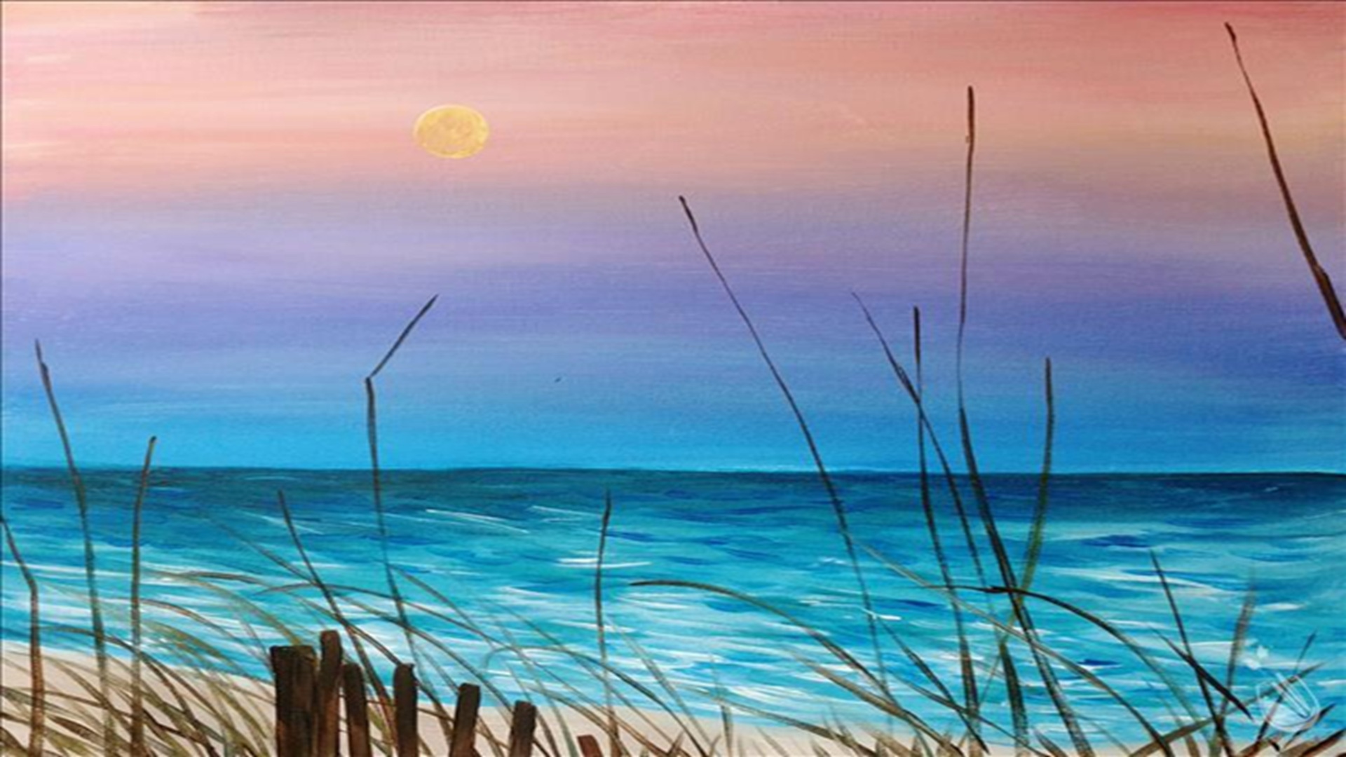 A Paschal Moon at Painting With A Twist