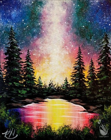 Bright Forest at Painting With A Twist