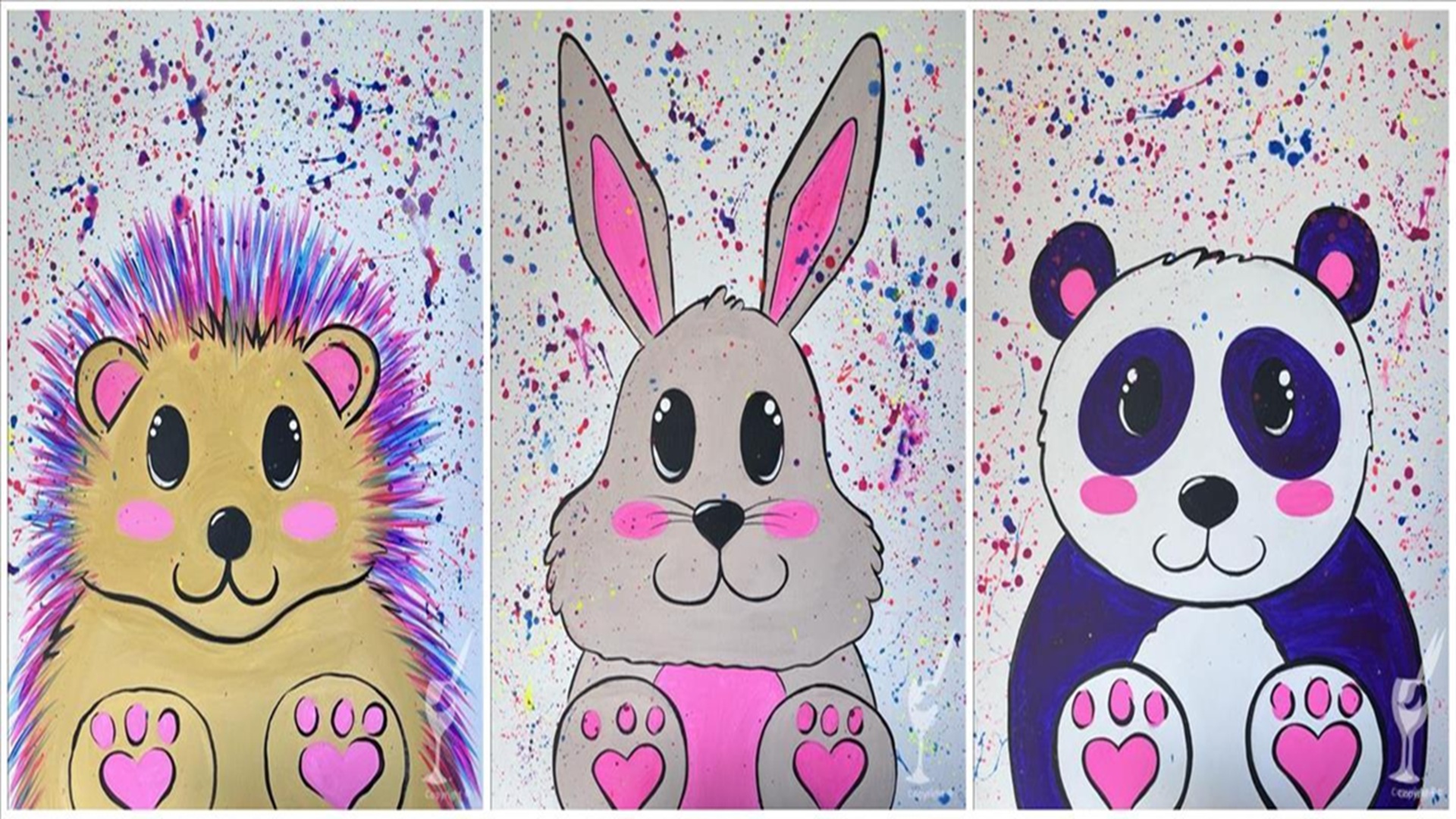 Choose Your Splatter Buddy at Painting With A Twist
