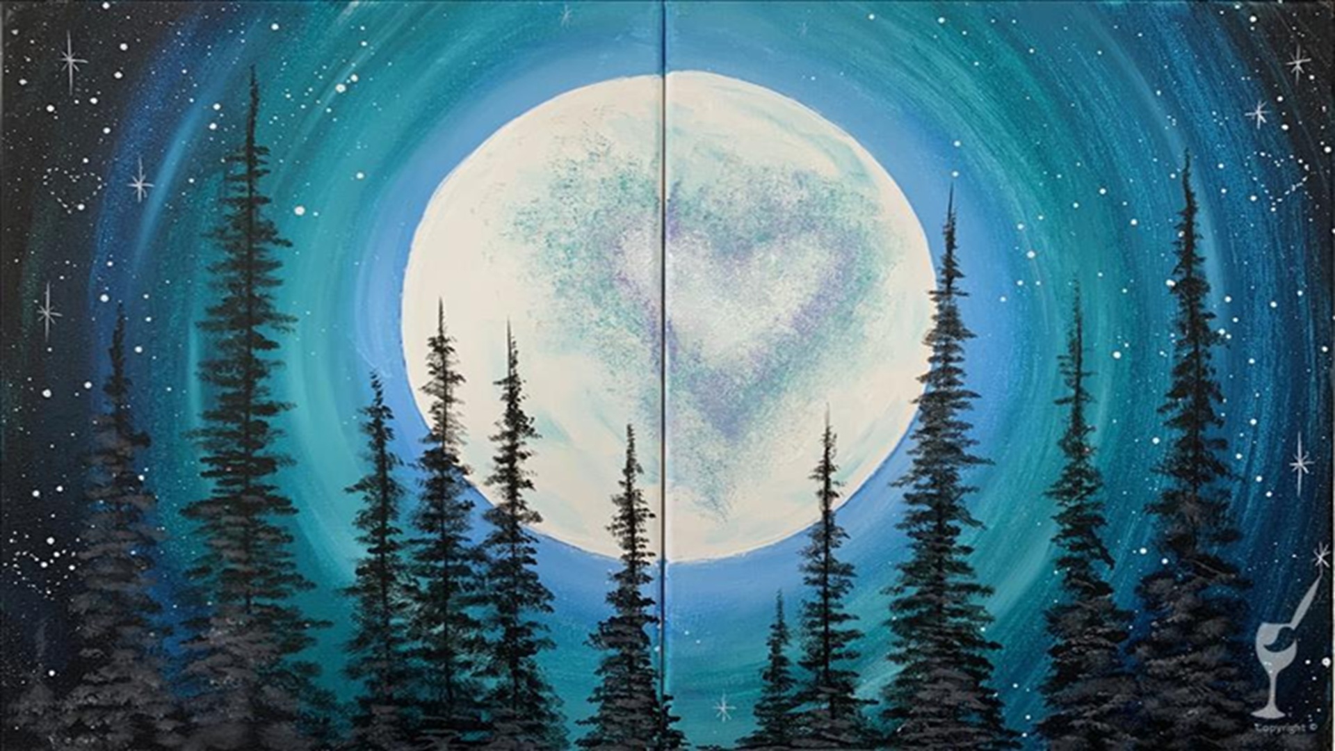 Date Night — Lovers Moon at Painting With A Twist