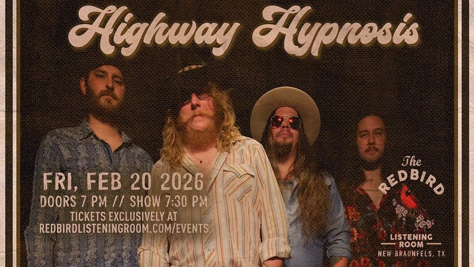 Highway Hypnosis at The Redbird Listening Room