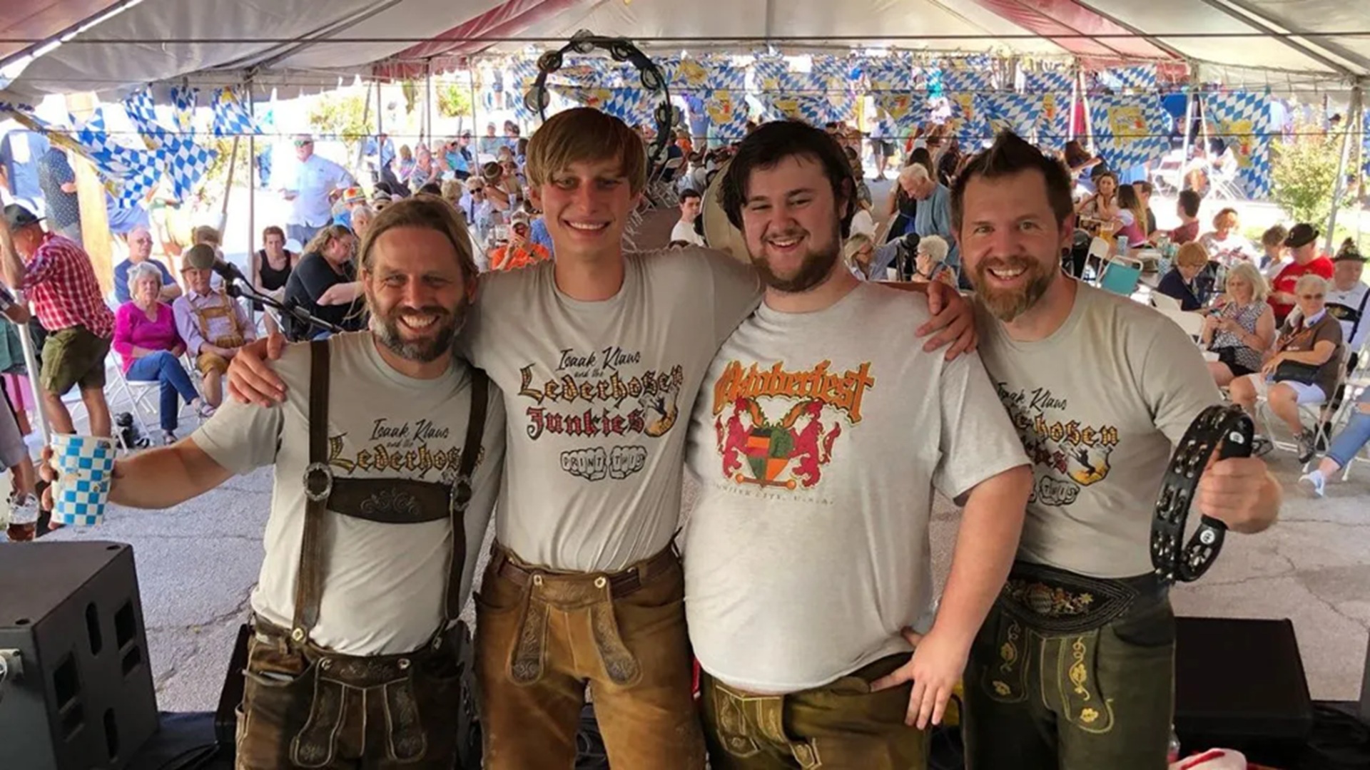 Lederhosen Junkies at Krause’s Cafe