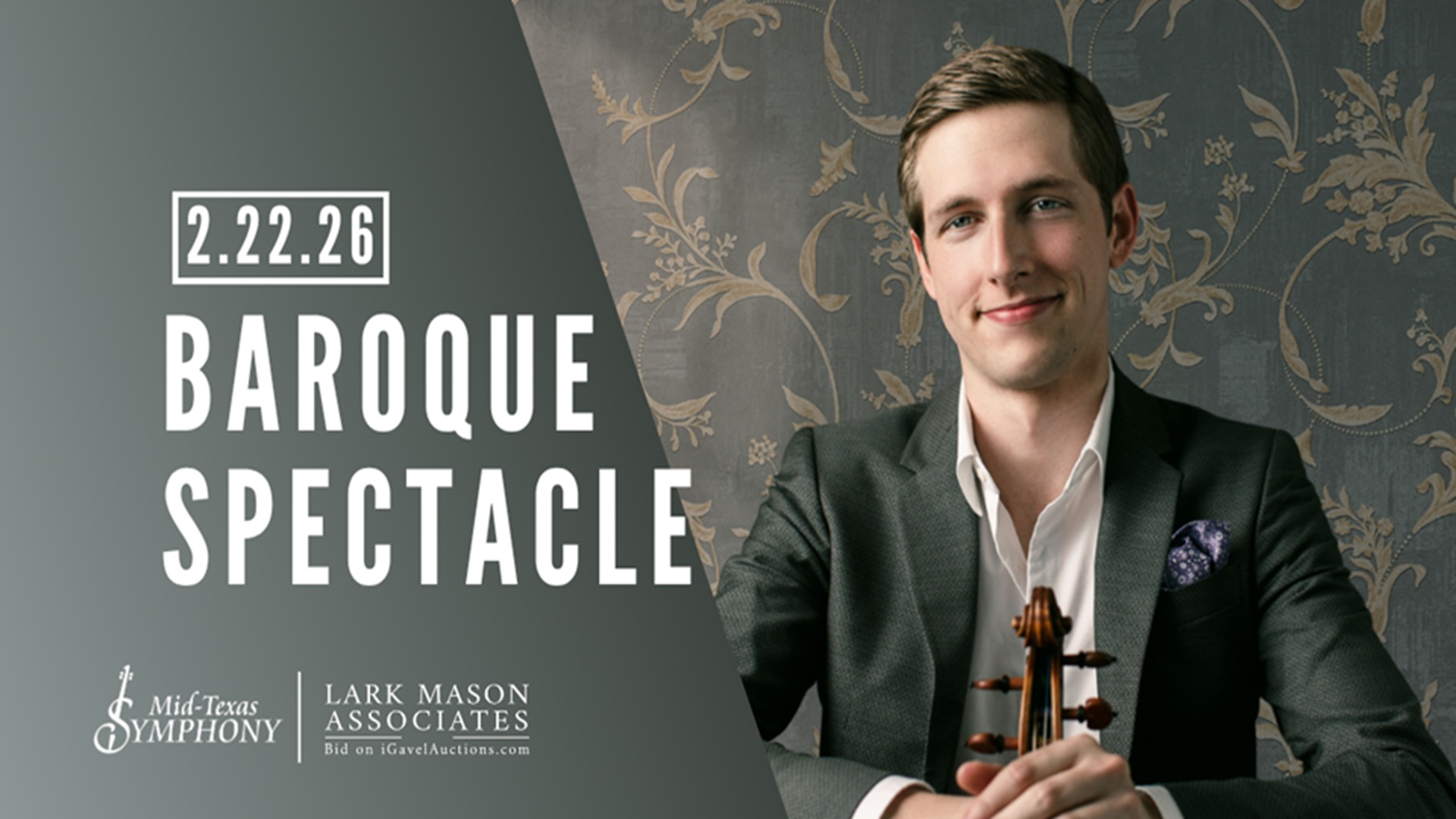 Mid-Texas Symphony presents Baroque Spectacle at Brauntex Performing Arts Theatre