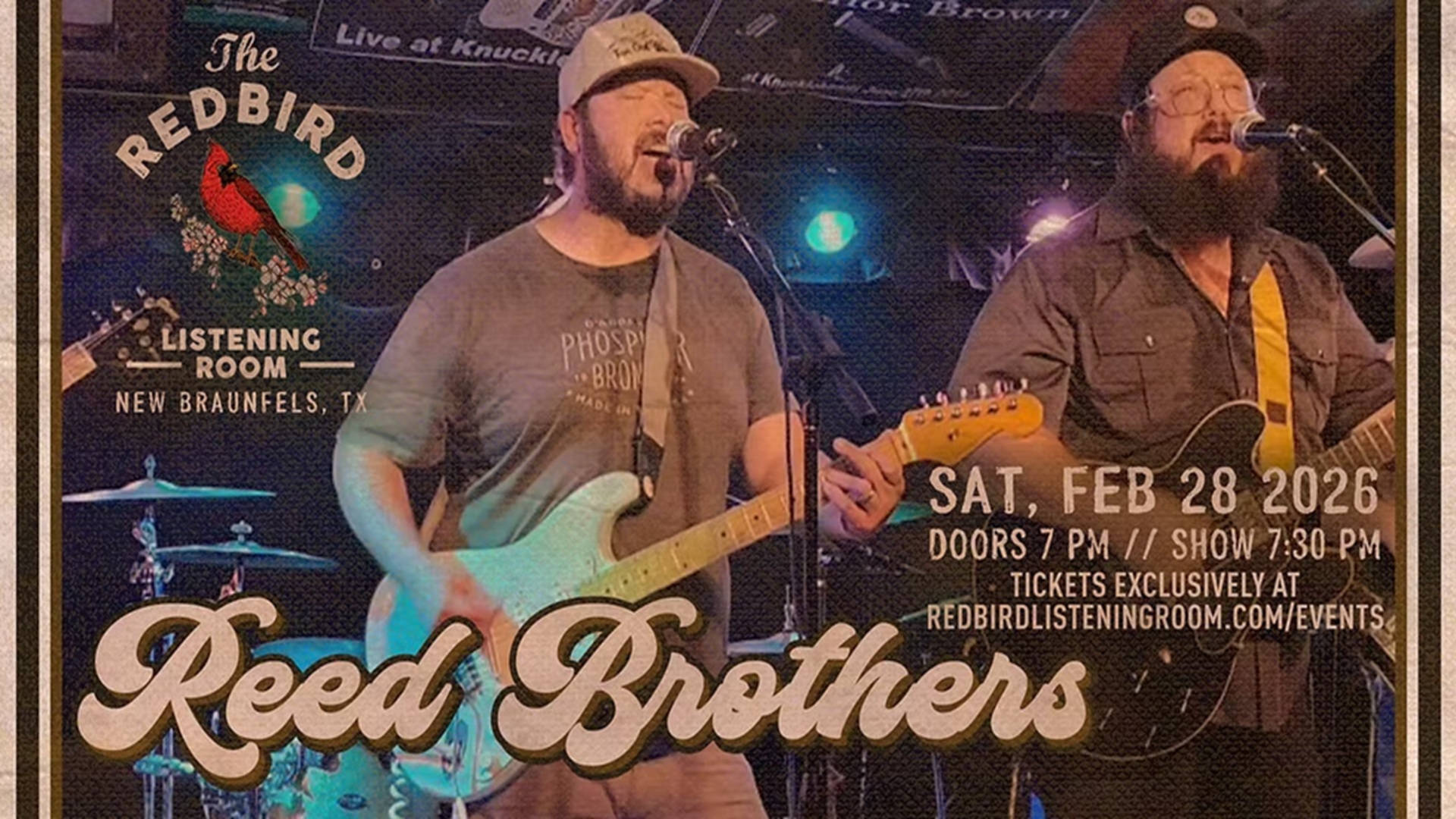 Reed Brothers at The Redbird Listening Room