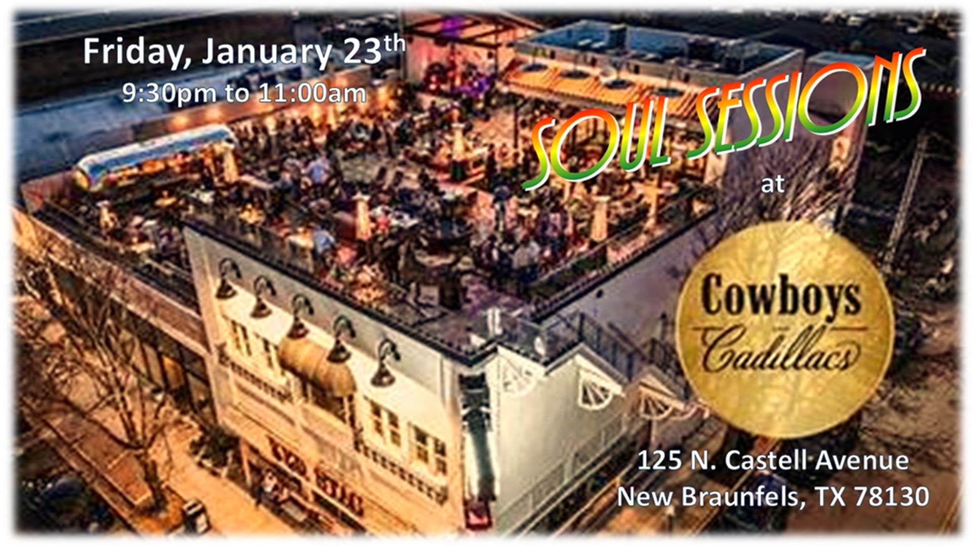 Soul Sessions at Cowboys & Cadillacs