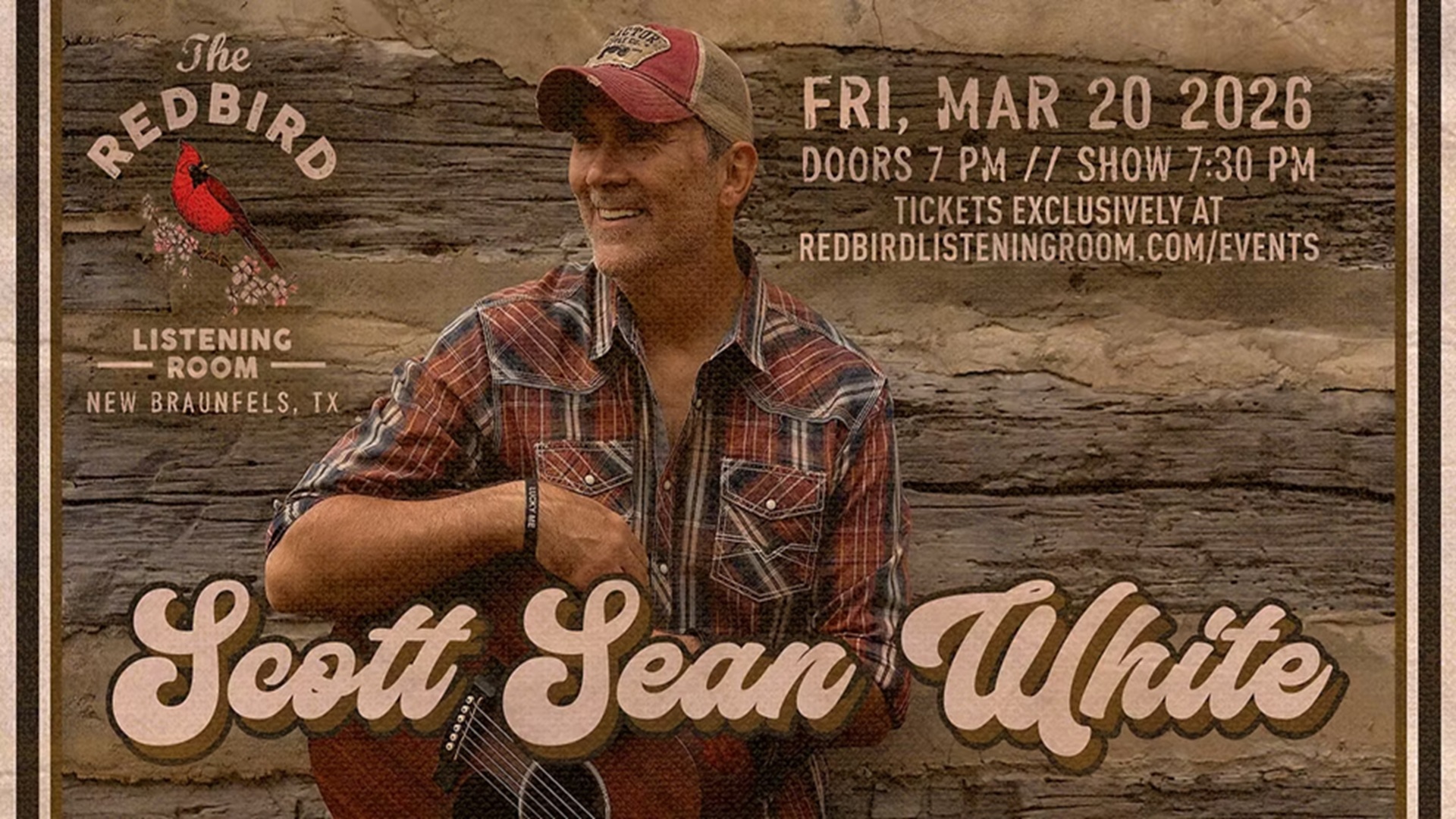 Scott Sean White at The Redbird Listening Room