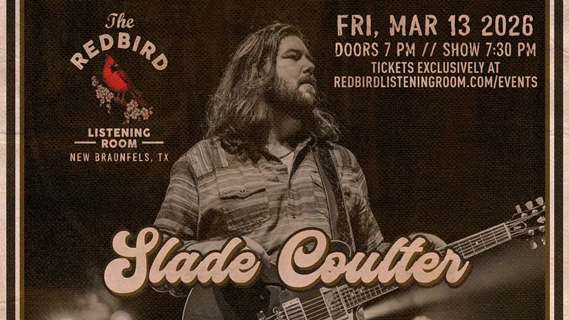 Slade Coulter at The Redbird Listening Room