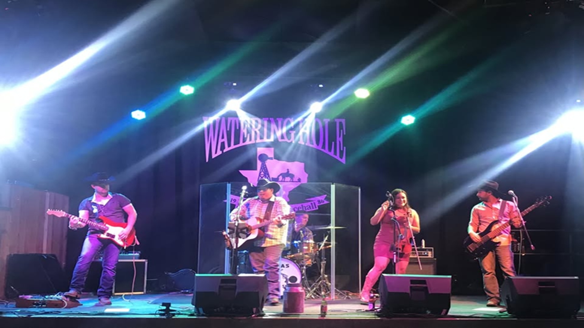 Texas Double Shot at Watering Hole Saloon