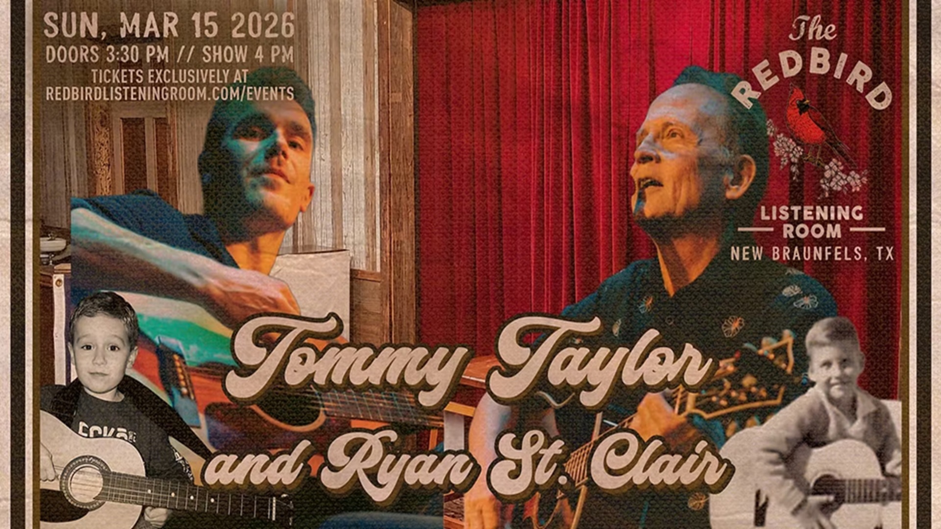 Tommy Taylor and Ryan St. Clair at The Redbird Listening Room