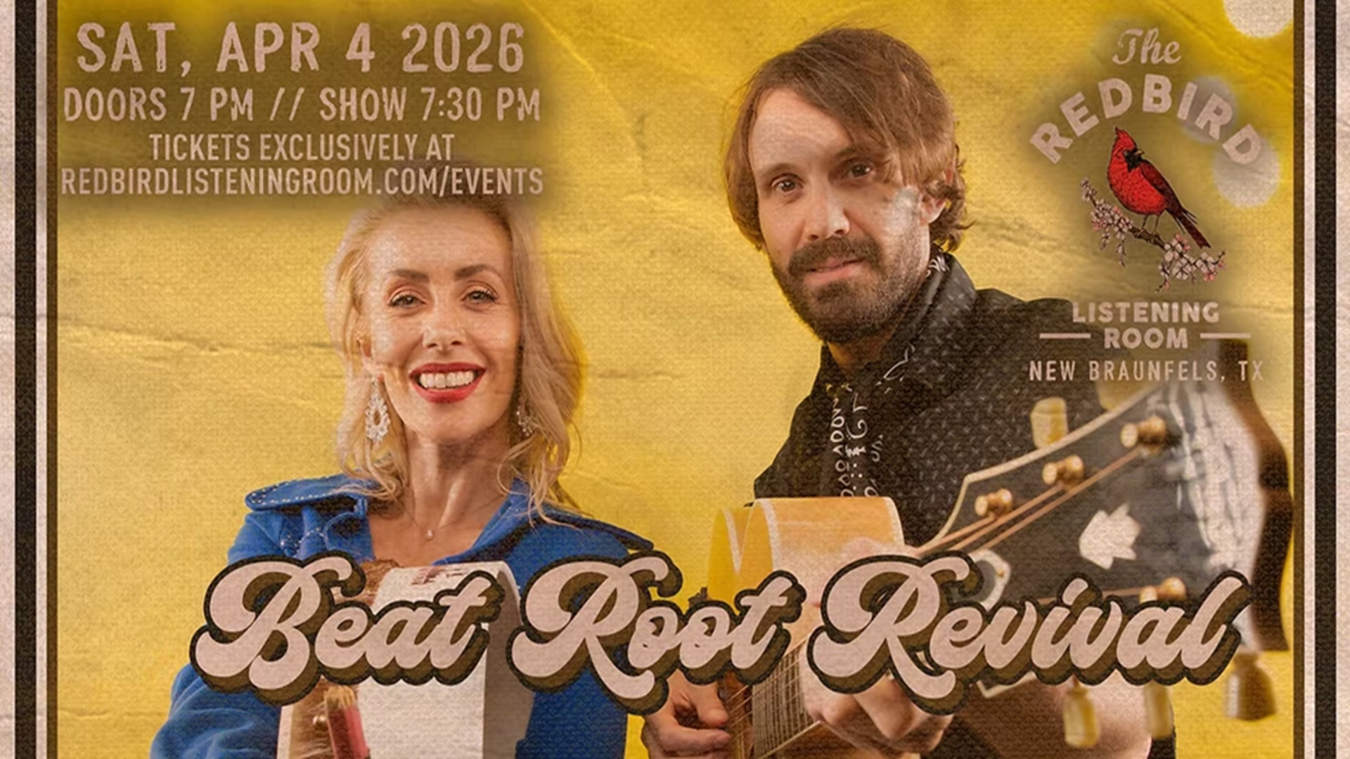 Beat Root Revival at The Redbird Listening Room