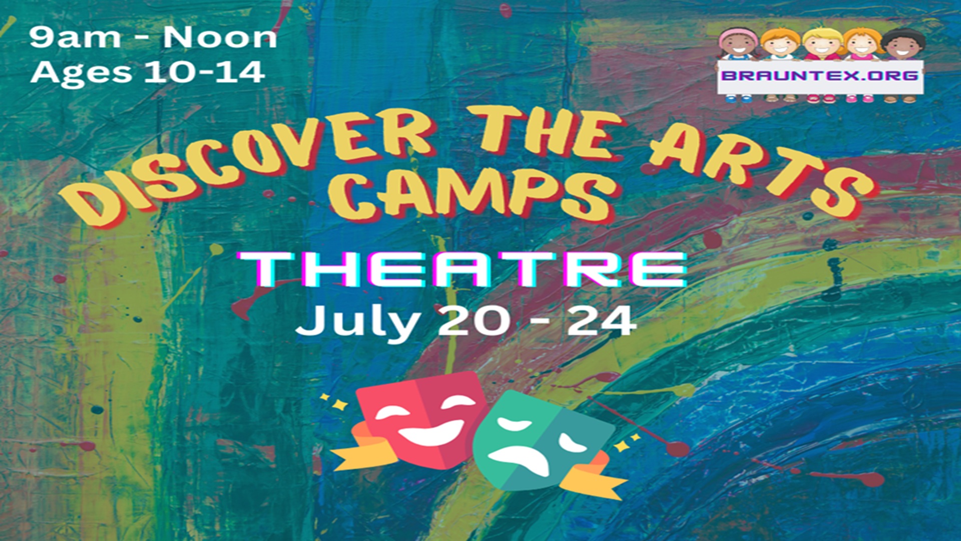 Discover the Arts Camp – Theatre & Acting at Brauntex Theatre
