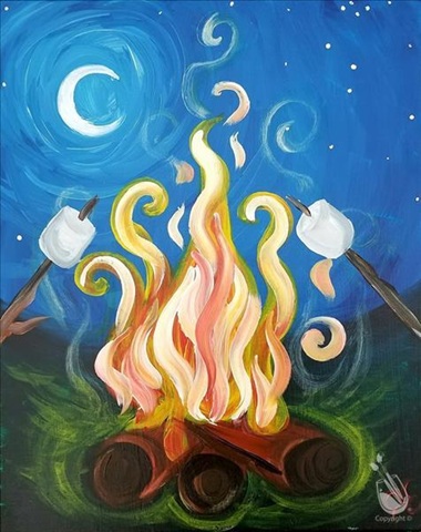 Family Time — Have S’more Fun at Painting with a Twist
