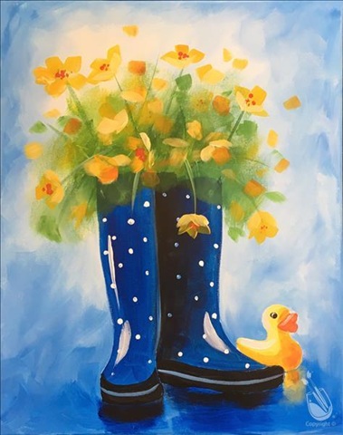 Ready for Rain at Painting with a Twist