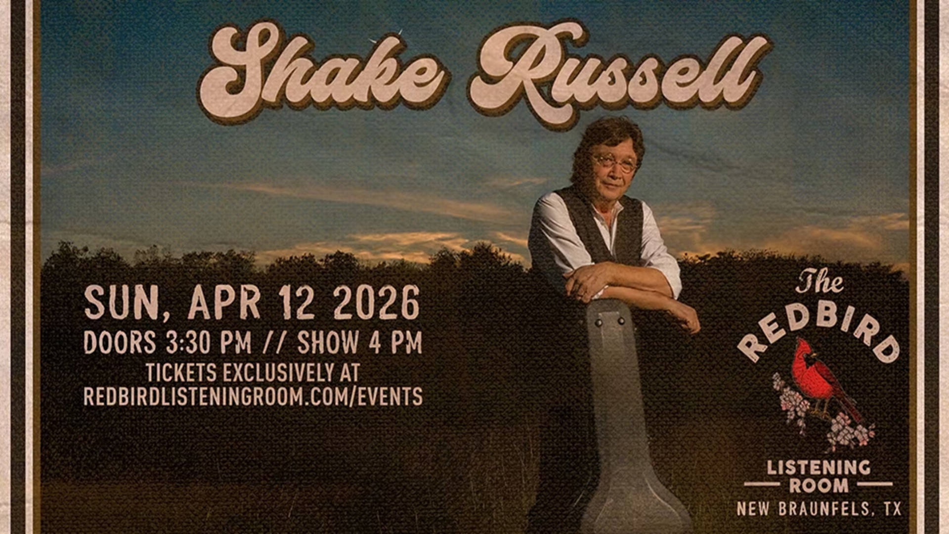 Shake Russell at The Redbird Listening Room