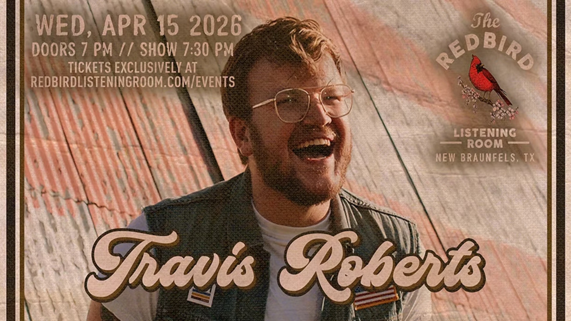 Travis Roberts at The Redbird Listening Room