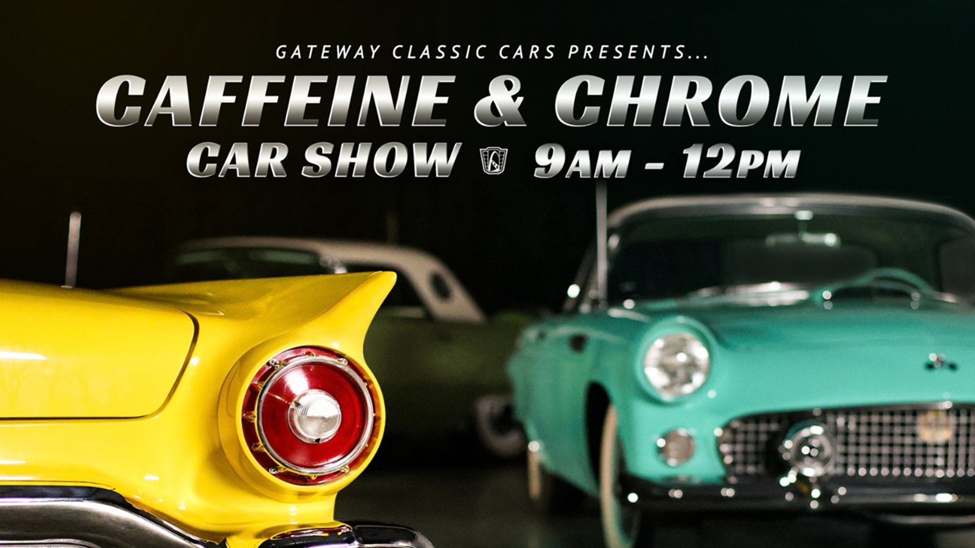 Caffeine and Chrome at Gateway Classic Cars of San Antonio/Austin