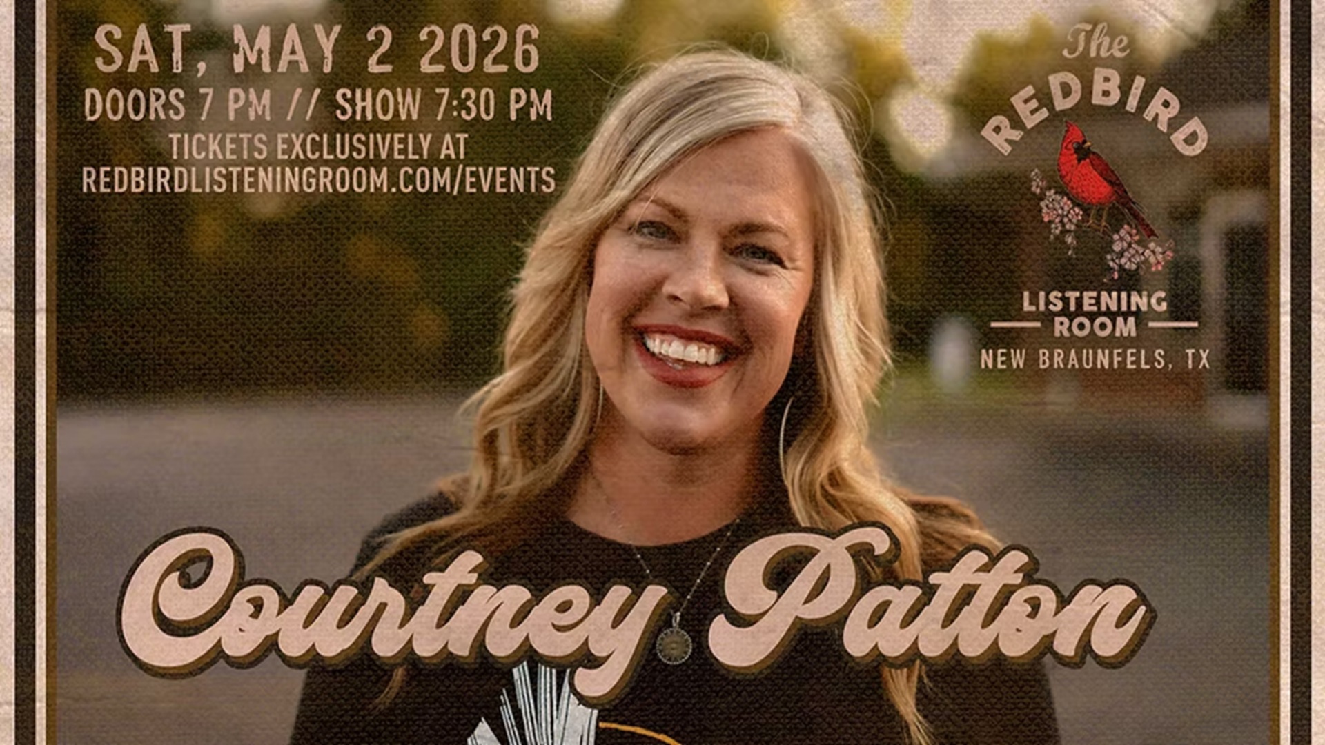 Courtney Patton Live at The Redbird Listening Room