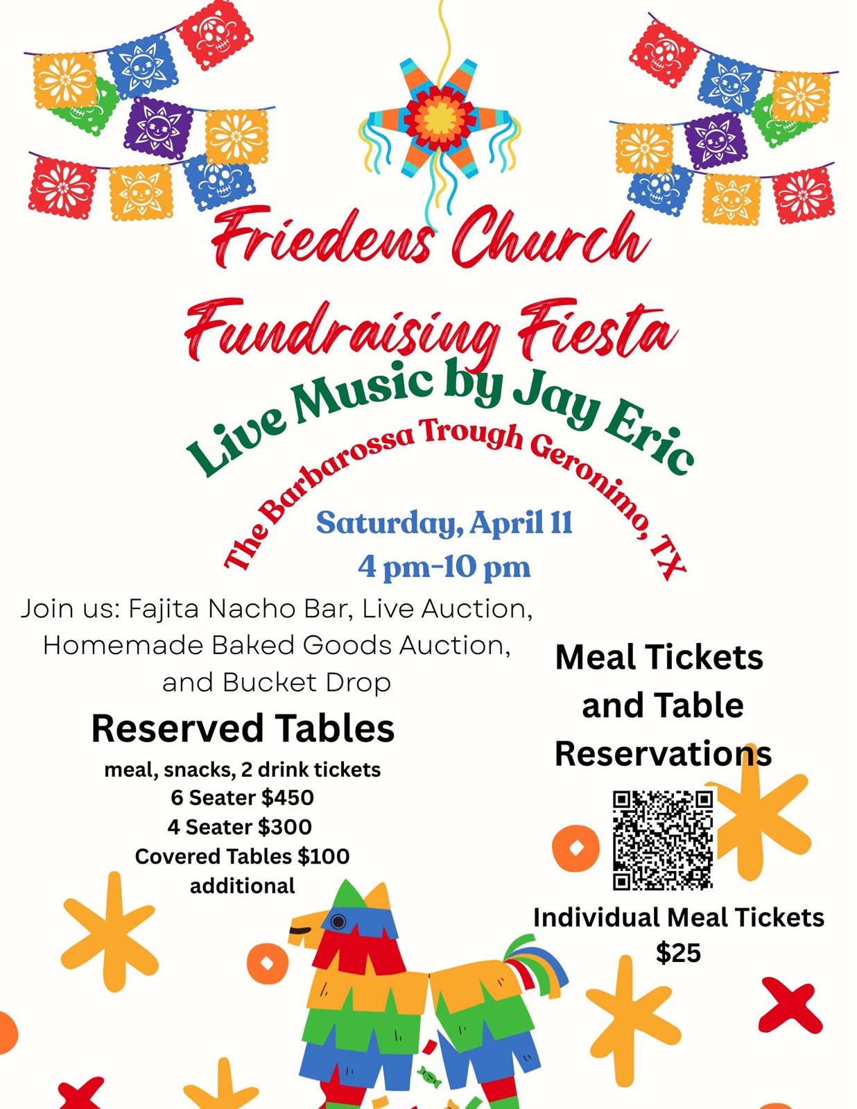 Friedens Church Spring Festival at The Barbarossa Trough