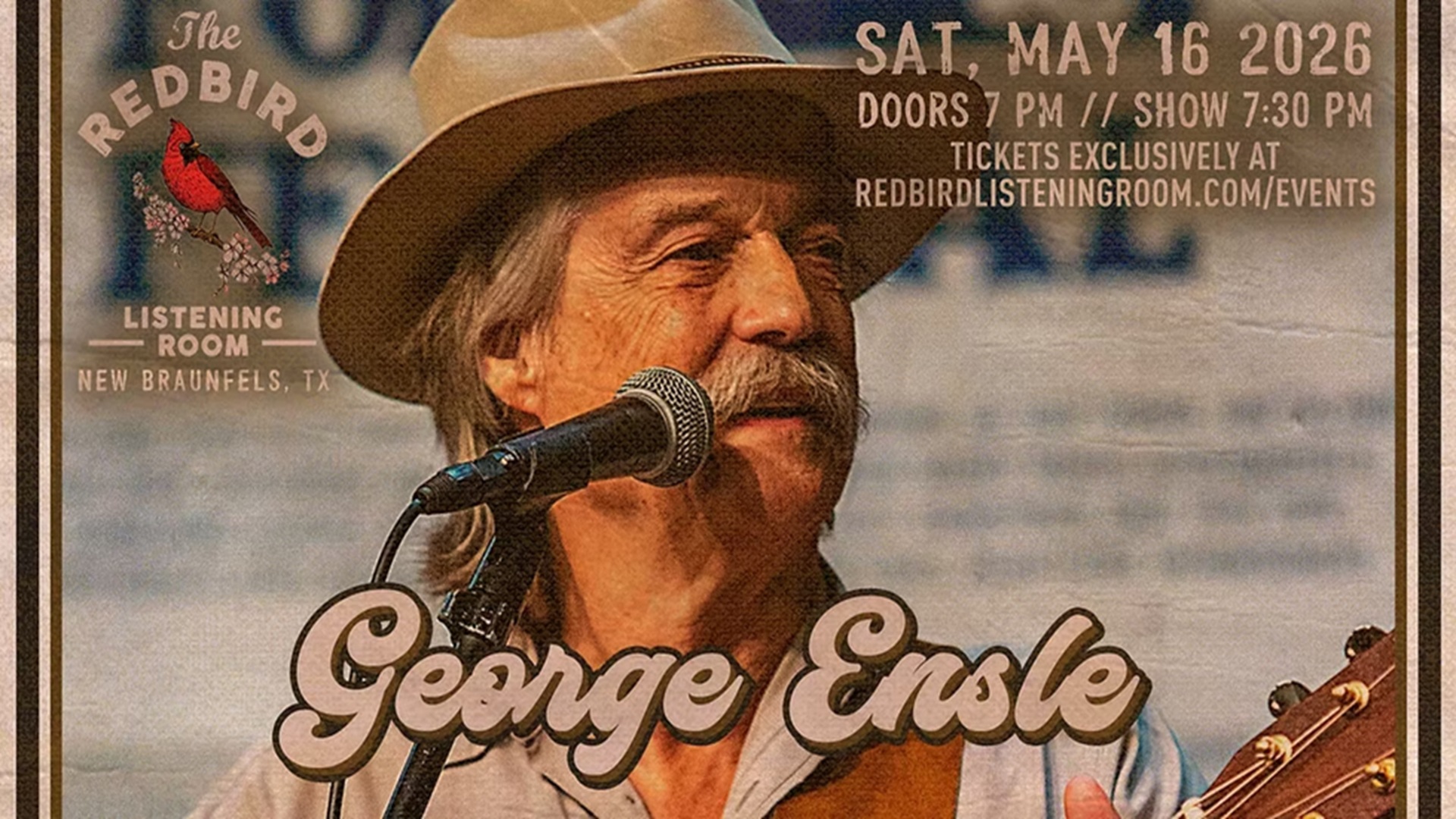 George Ensle Live at The Redbird Listening Room