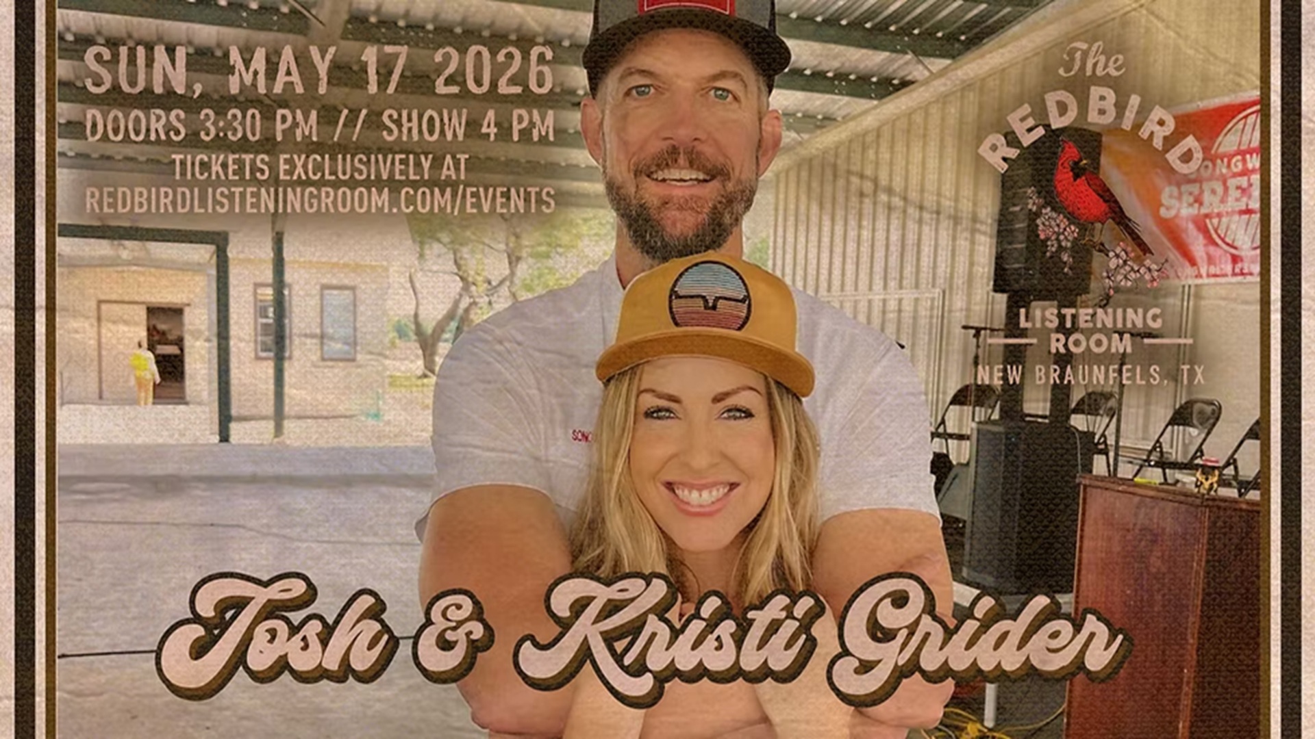 Josh & Kristi Grider Live at The Redbird Listening Room