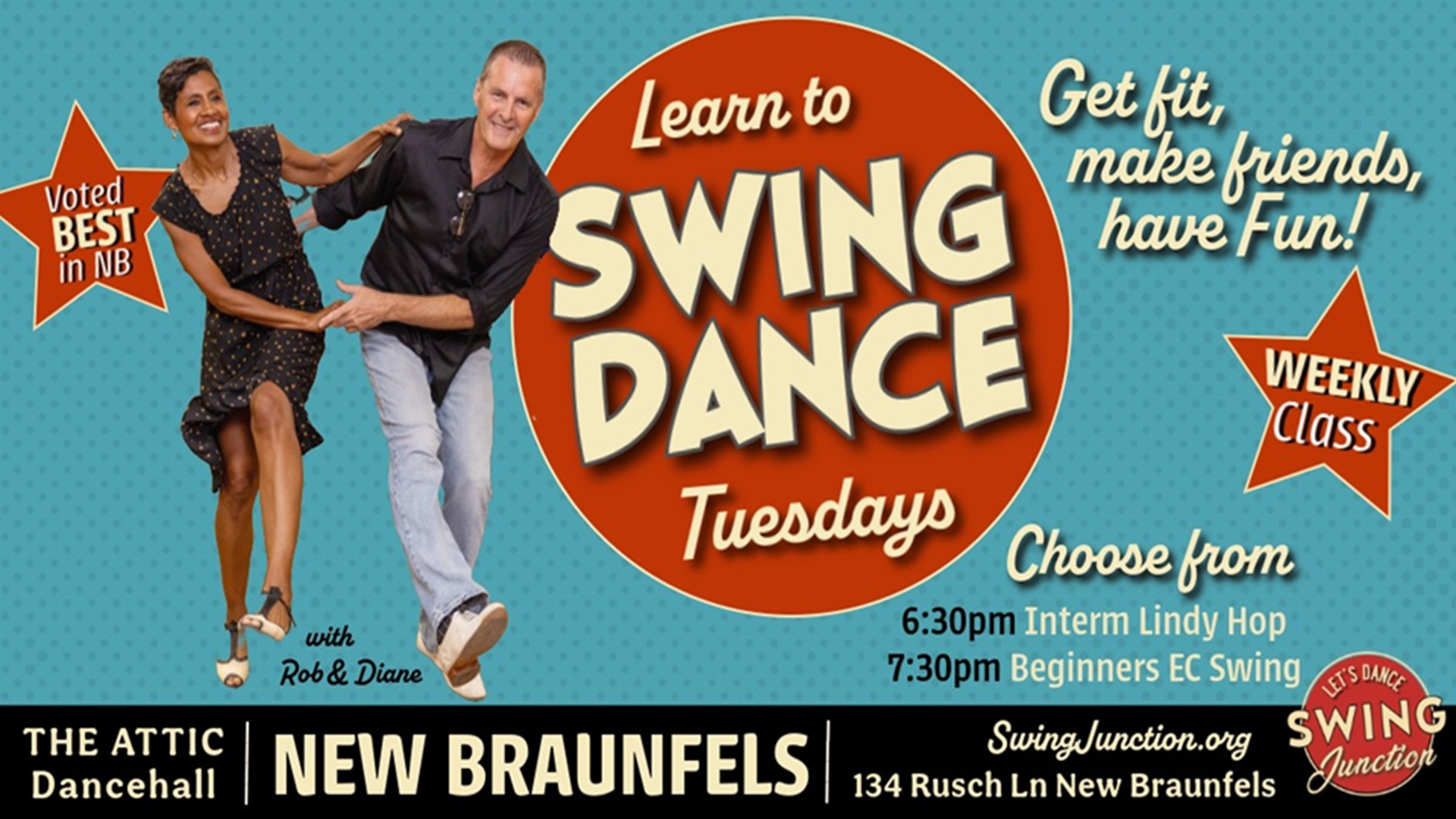 Learn to Swing Dance at Attic Dance Hall