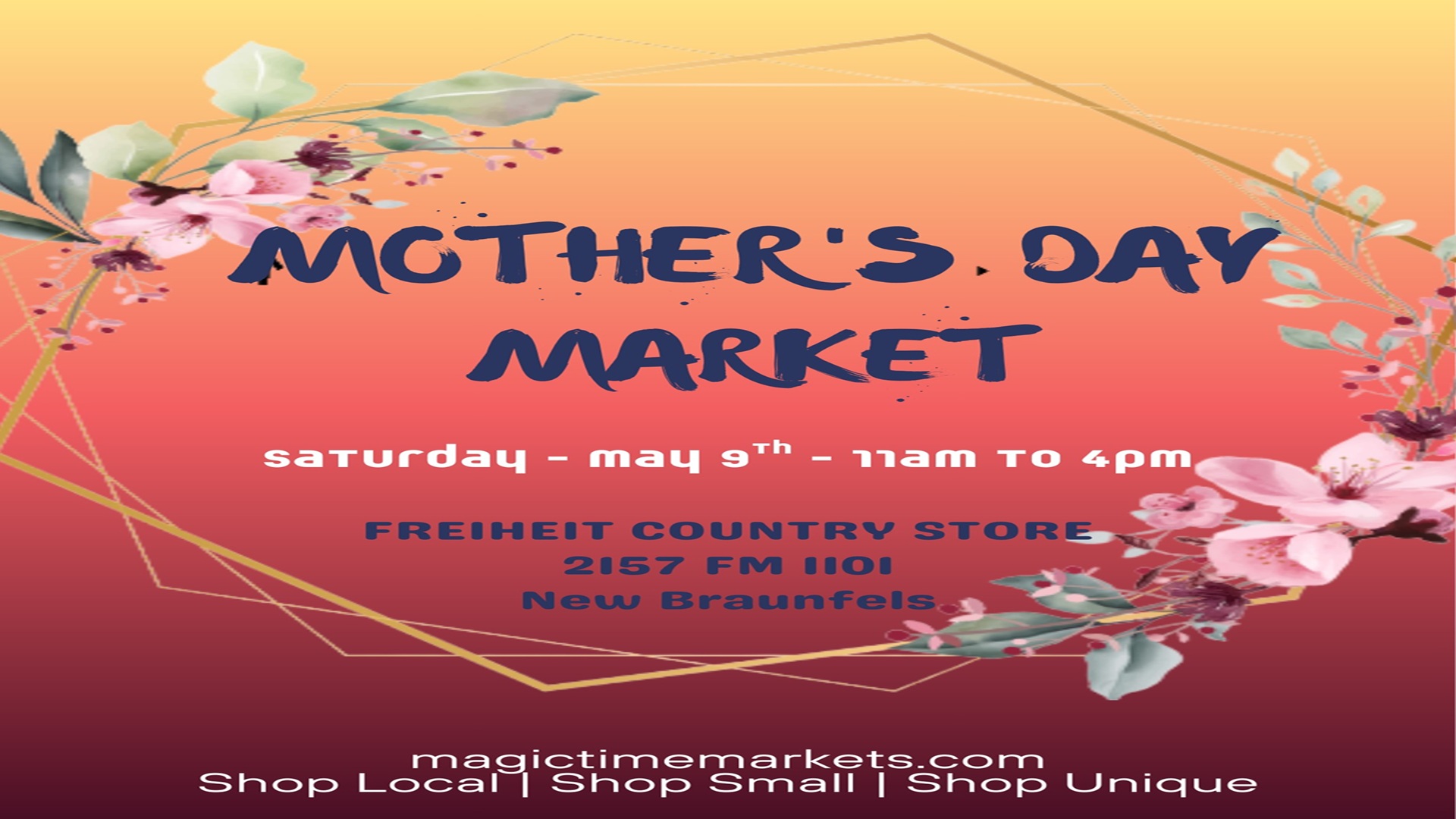 Mother’s Day Market at Freiheit Country Store