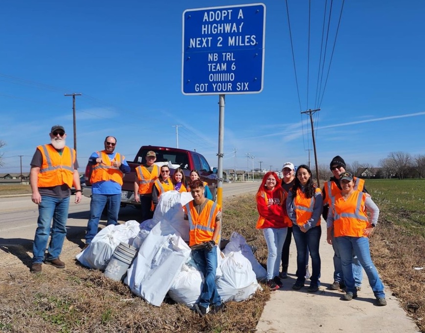 Adopt a Highway Clean Up at Freiheit Country Store