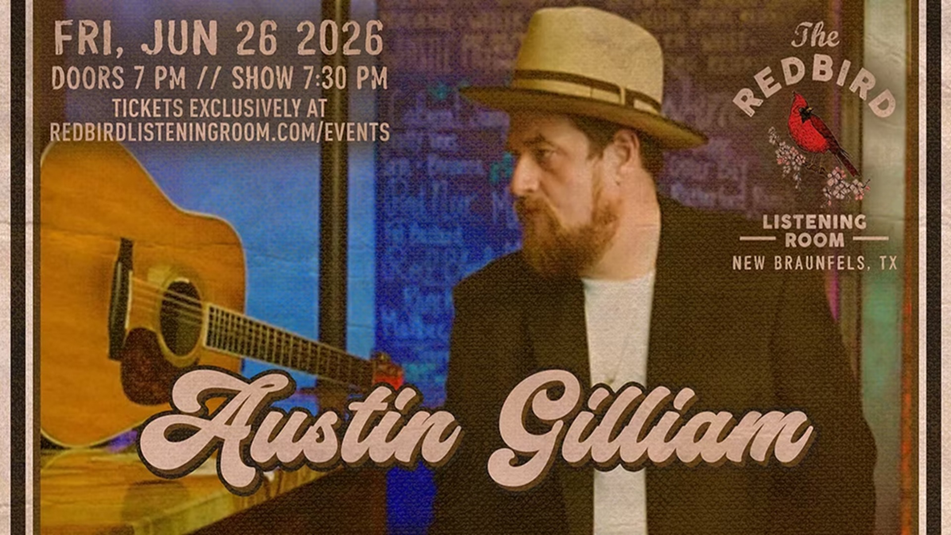 Austin Gilliam at The Redbird Listening Room