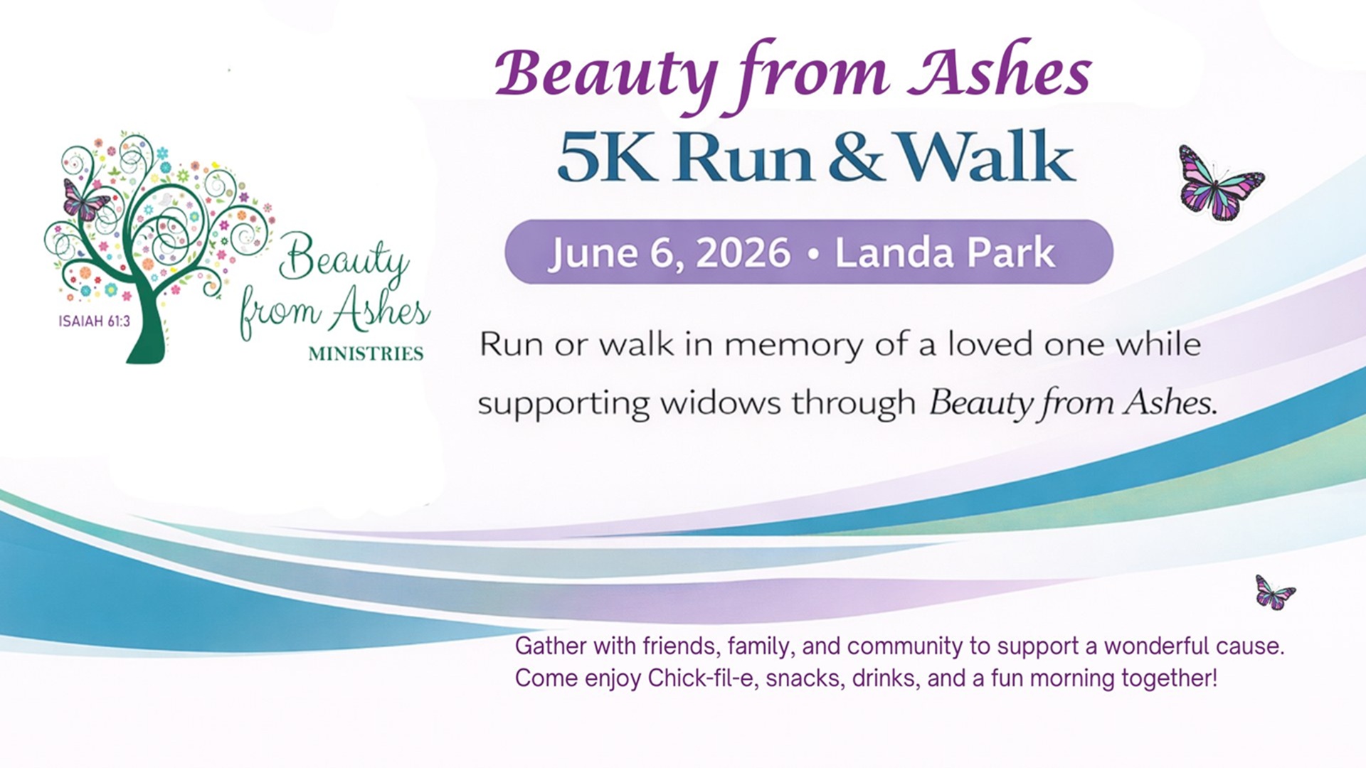Beauty From Ashes 5K Run & Walk at Landa Park