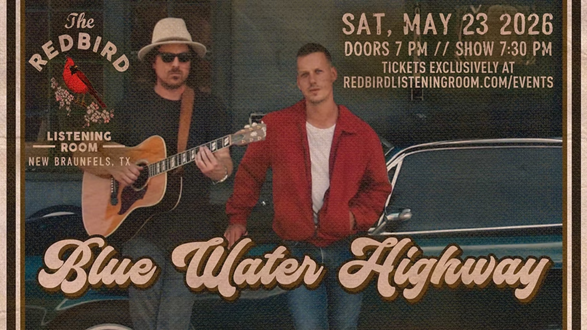 Blue Water Highway at The Redbird Listening Room