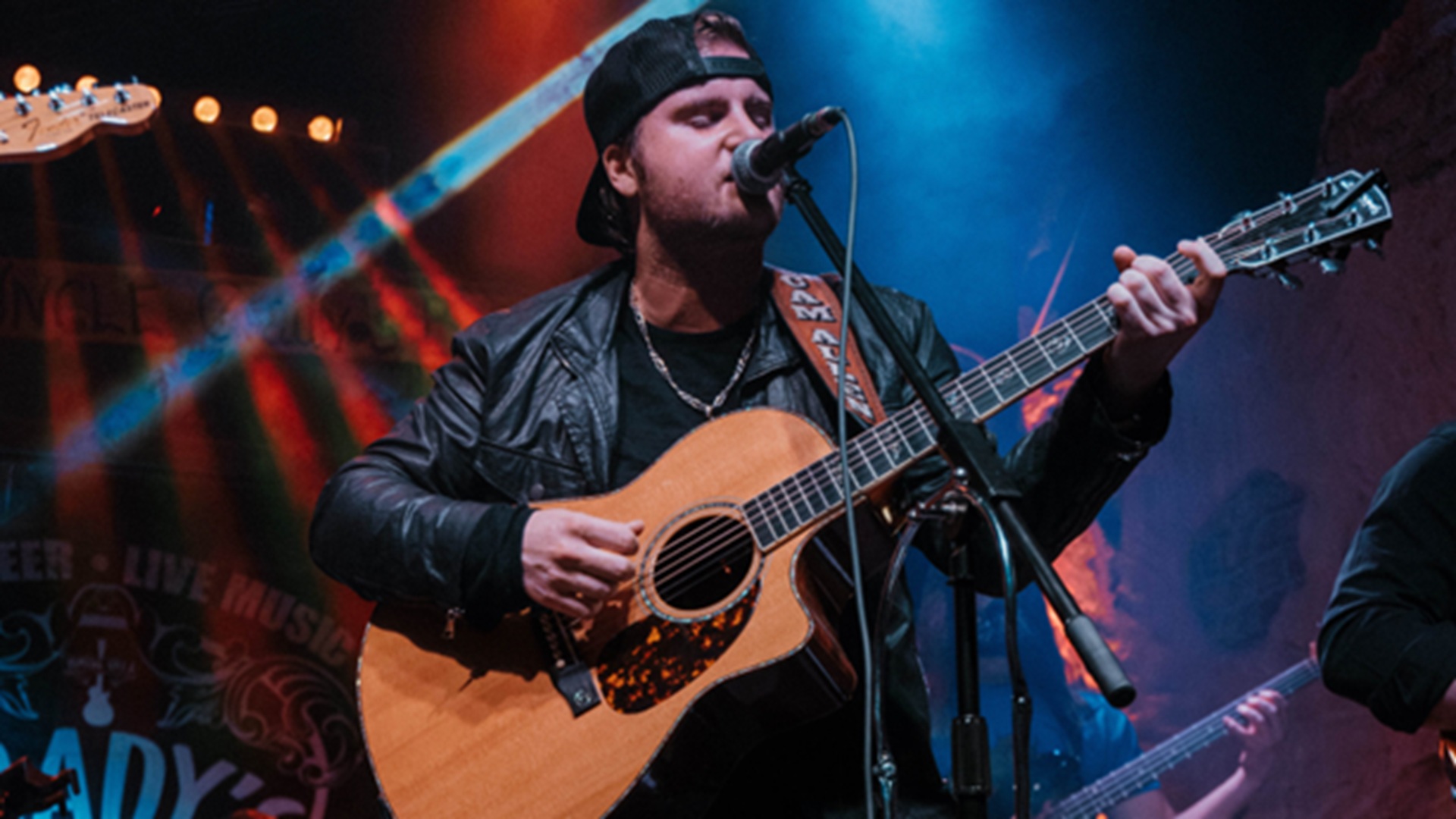 Cam Allen at Happy Cow Bar