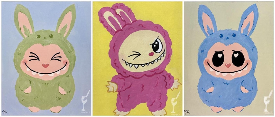 Choose Your Lil Monster at Painting with a Twist