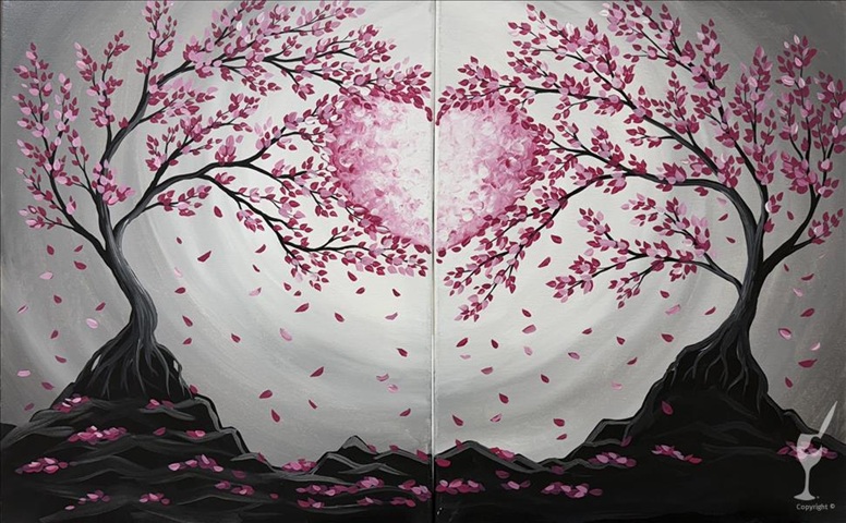 Date Night — Through the Heart Trees at Painting with a Twist