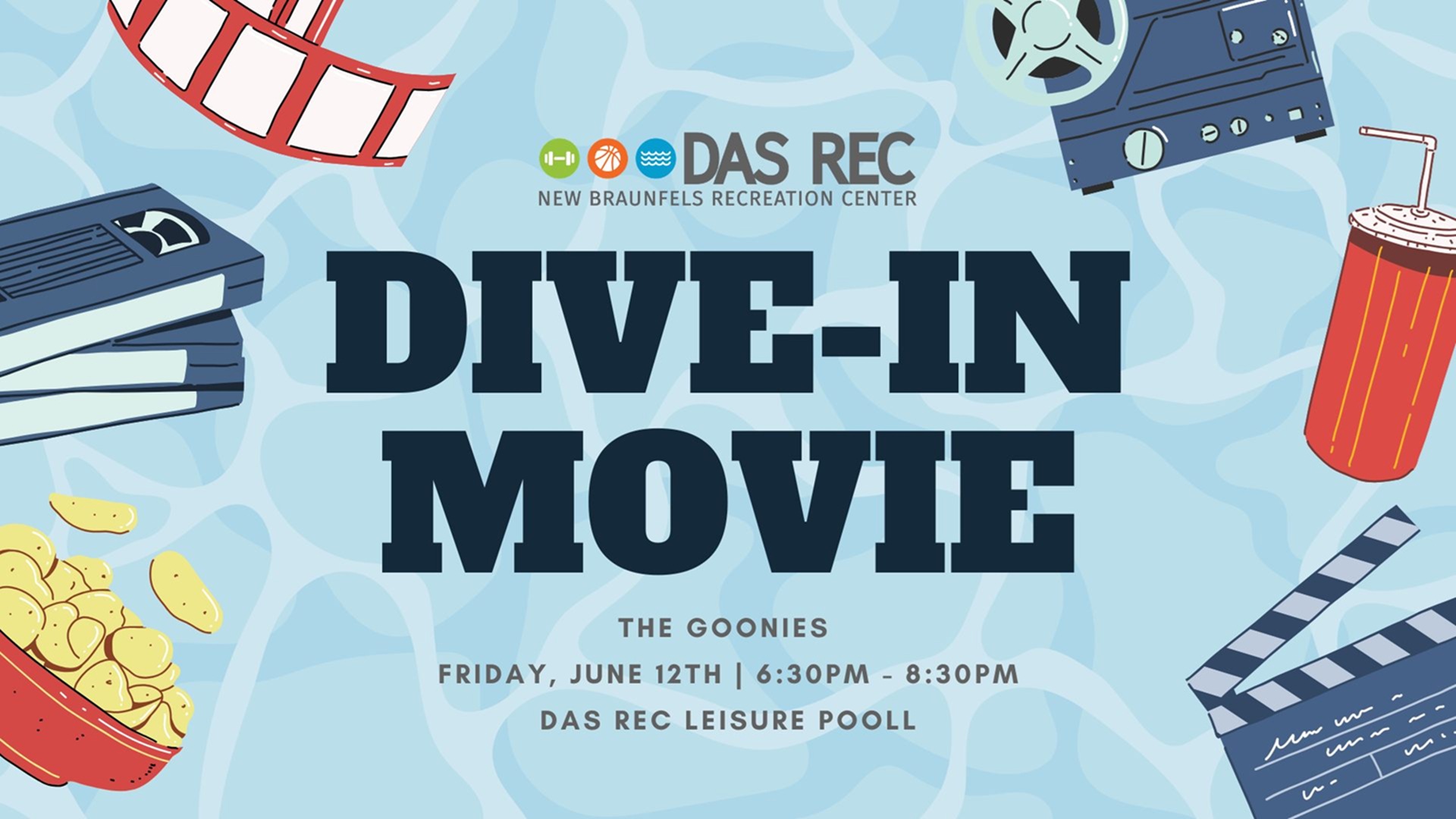 Dive-In Movie: The Goonies at Das Rec