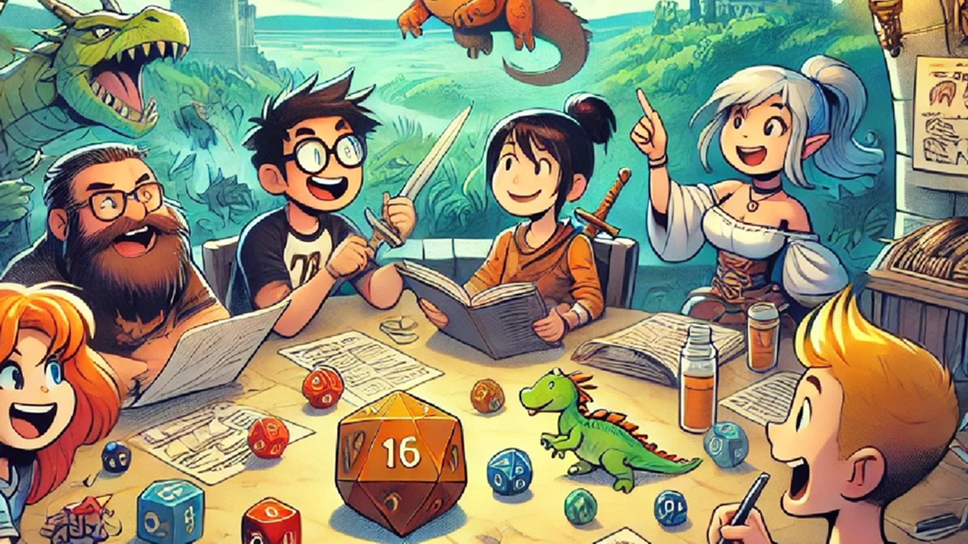 Family Dungeons & Dragons at New Braunfels Public Library