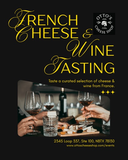 French Wine and Cheese Tasting at Otto’s Cheese Shop