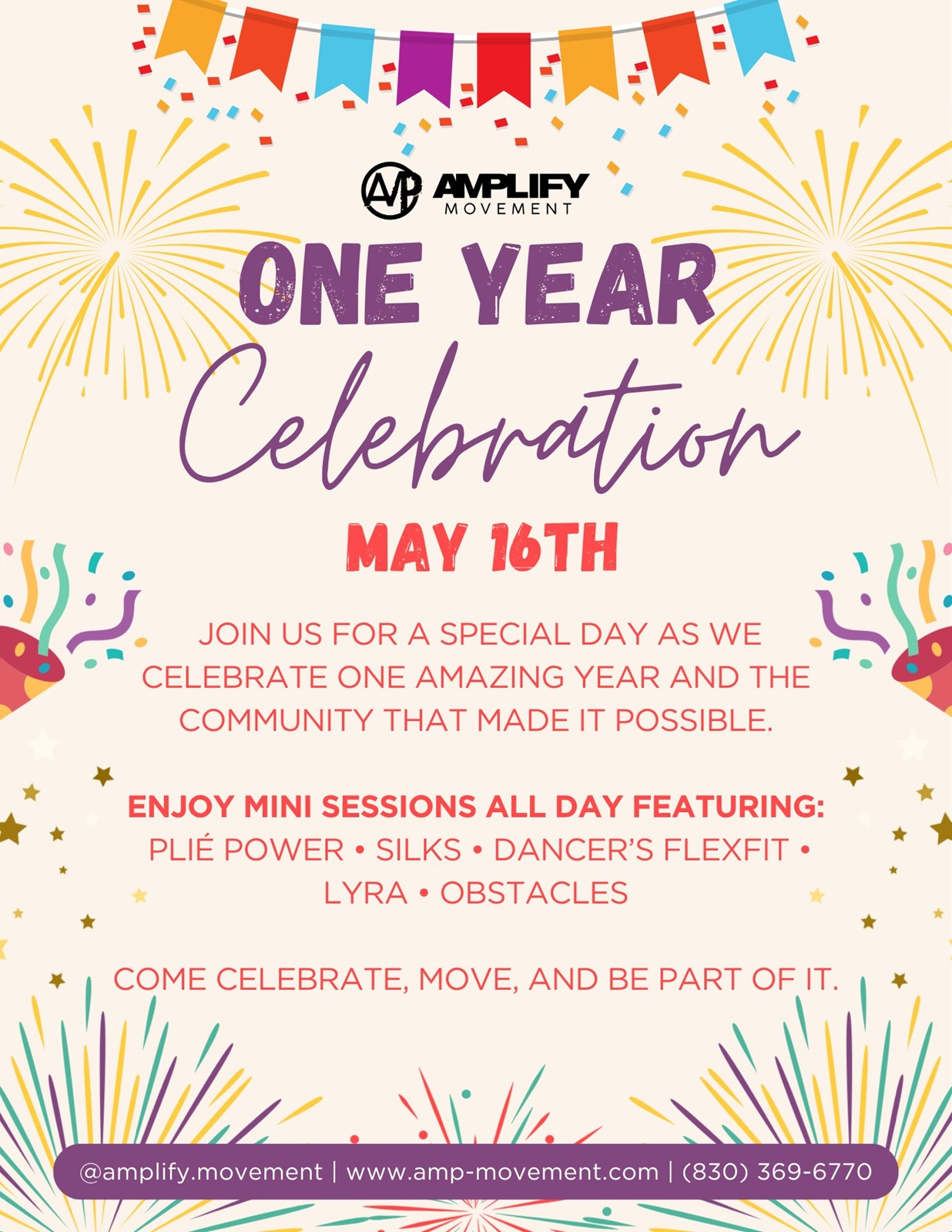 Hot Moves, Cool Vibes: One Year at AMPlify at AMPlify Movement